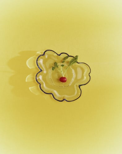 Unikko Glass plate