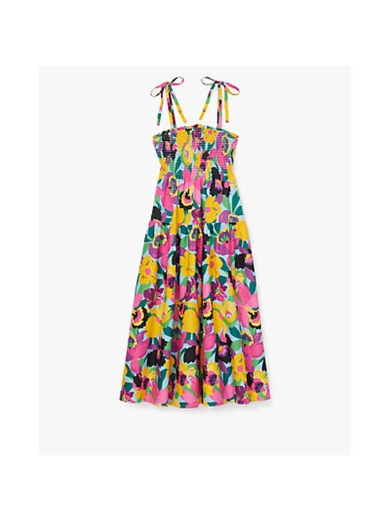 Orchid Bloom Smocked Dress
