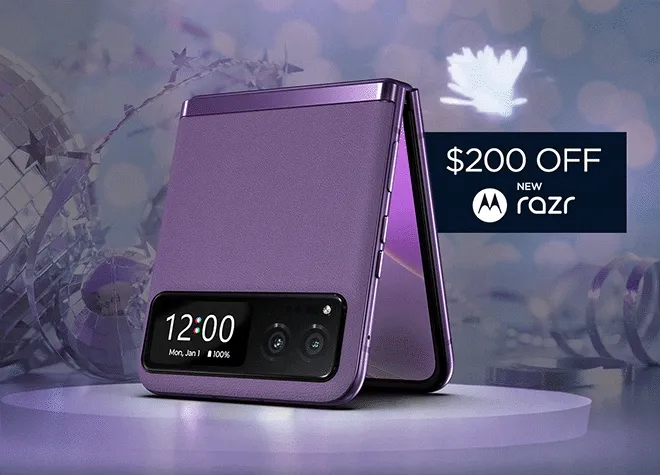 $200 OFF NEW razr