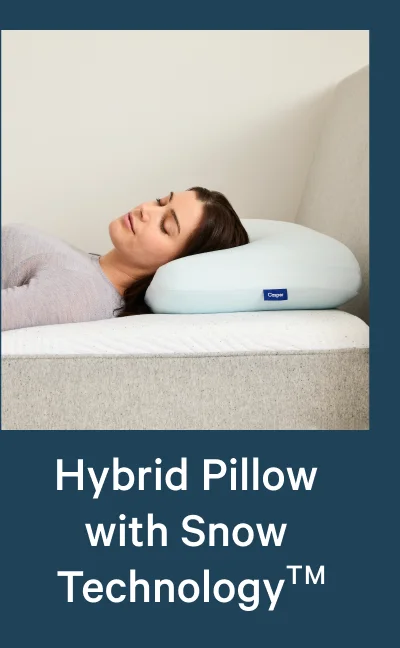Hybrid Pillow with Snow Technology >>
