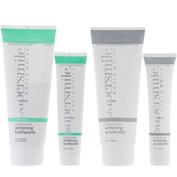 Supersmile Extra White Teeth Whitening Kit with Travel Set