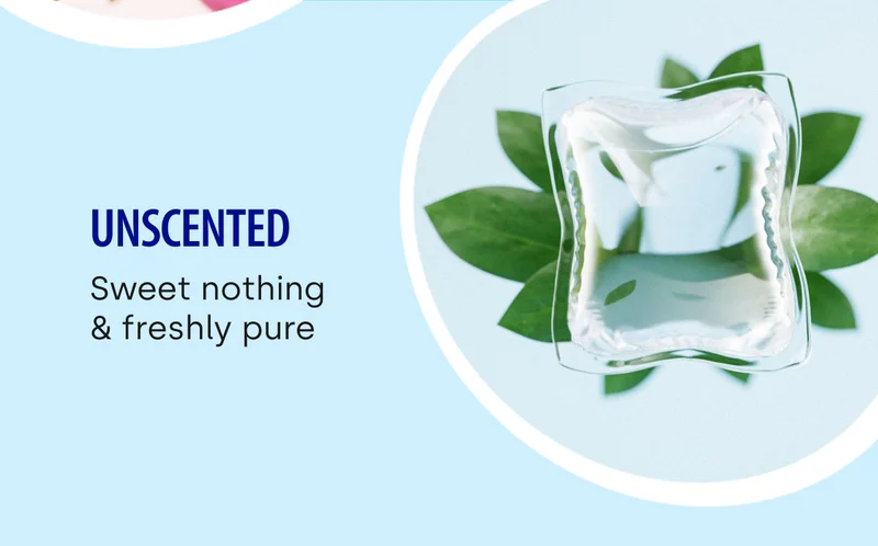 Unscented. Sweet nothing & freshly pure.