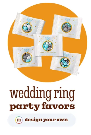 WEDDING RING PARTY FAVORS