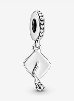 Graduation Cap Dangle Charm
