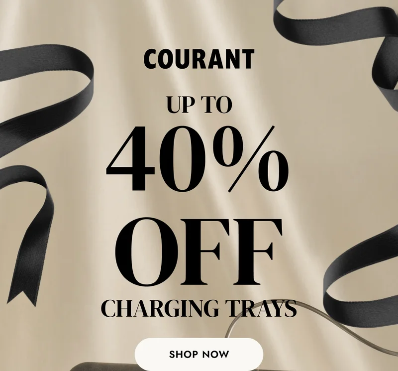 40% off charging trays