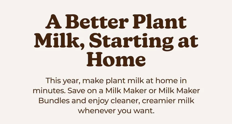 Save $70+ on Milk Maker Collection