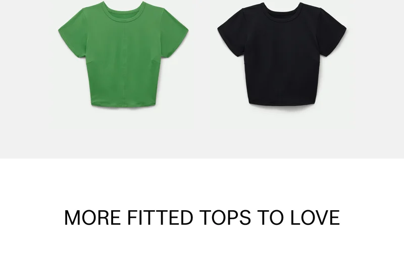 MORE FITTED TOPS TO LOVE