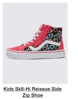 Kids Sk8-Hi Reissue Side Zip Shoe