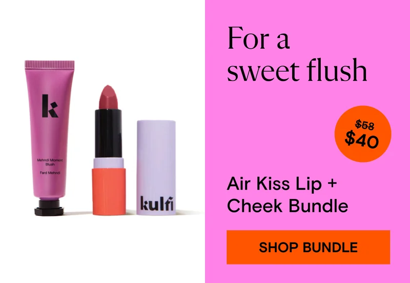 For a sweet flush Air Kiss Lip + Cheek Bundle. Shop Bundle