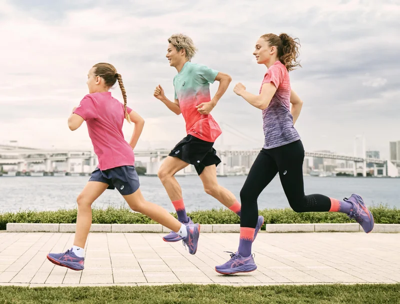Family running