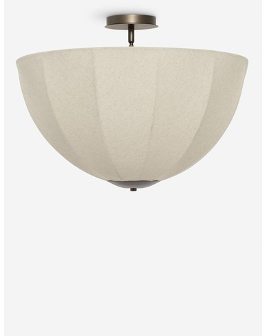 Sello Flush Mount Light by DISC Interiors-Ivory / 22"Dia