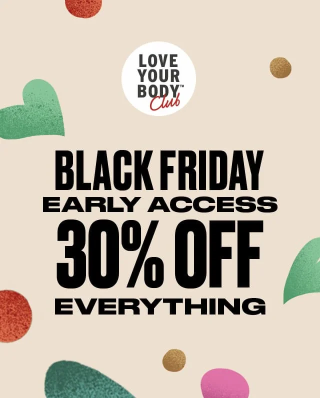 Black Friday Early Access Sign Up