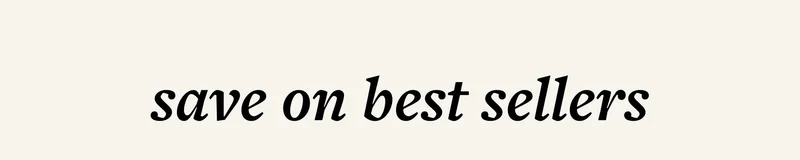 save on best sellers