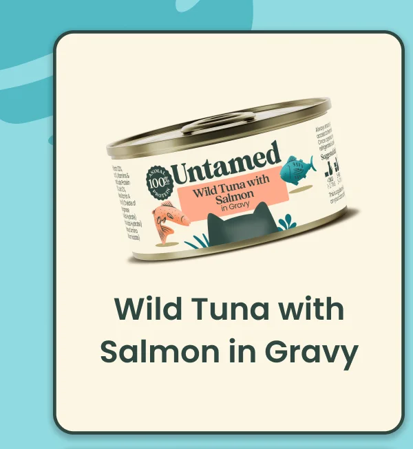 Wild Tuna with Salmon in Gravy