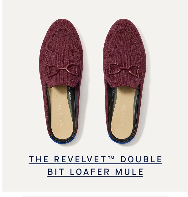 The ReVelvet™ Double Bit Loafer Mule