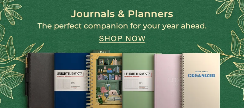 Journals & Planners The perfect companion for your year ahead; set intentions, track goals, and make space for what matters. | SHOP NOW
