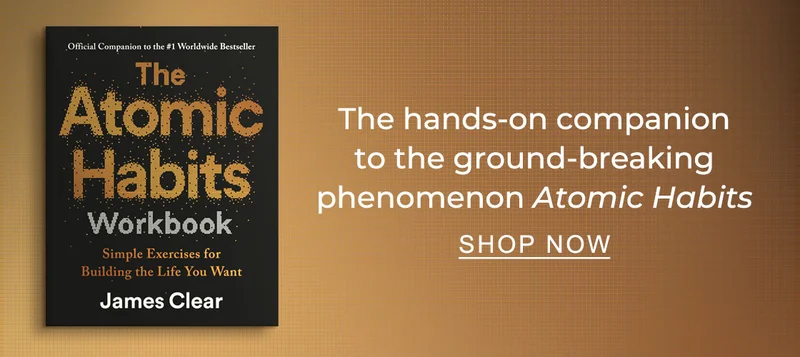 The hands-on companion to the ground-breaking phenomenon <em>Atomic Habits</em> | SHOP NOW
