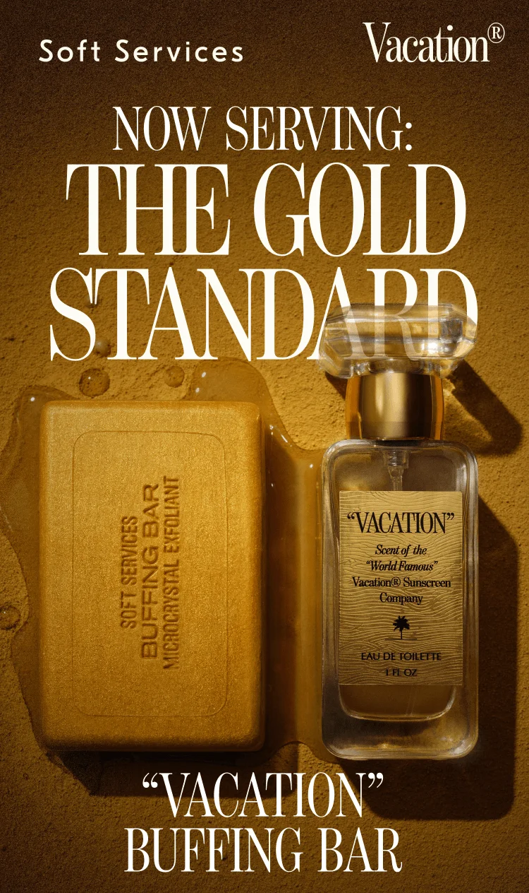 Soft Services / Now Serving: The Gold Standard “VACATION” BUFFING BAR