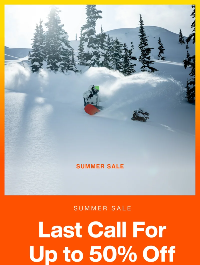 Summer Sale Last Chance - Up to 50% Off