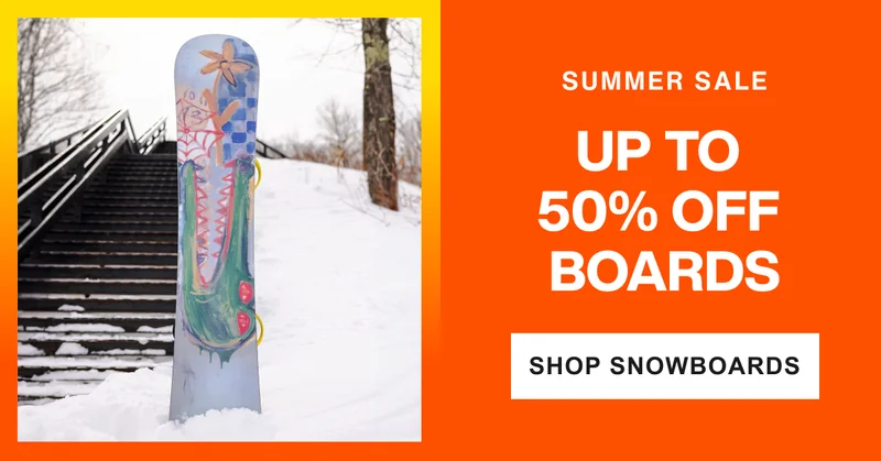 Shop Snowboards - Up to 50% Off