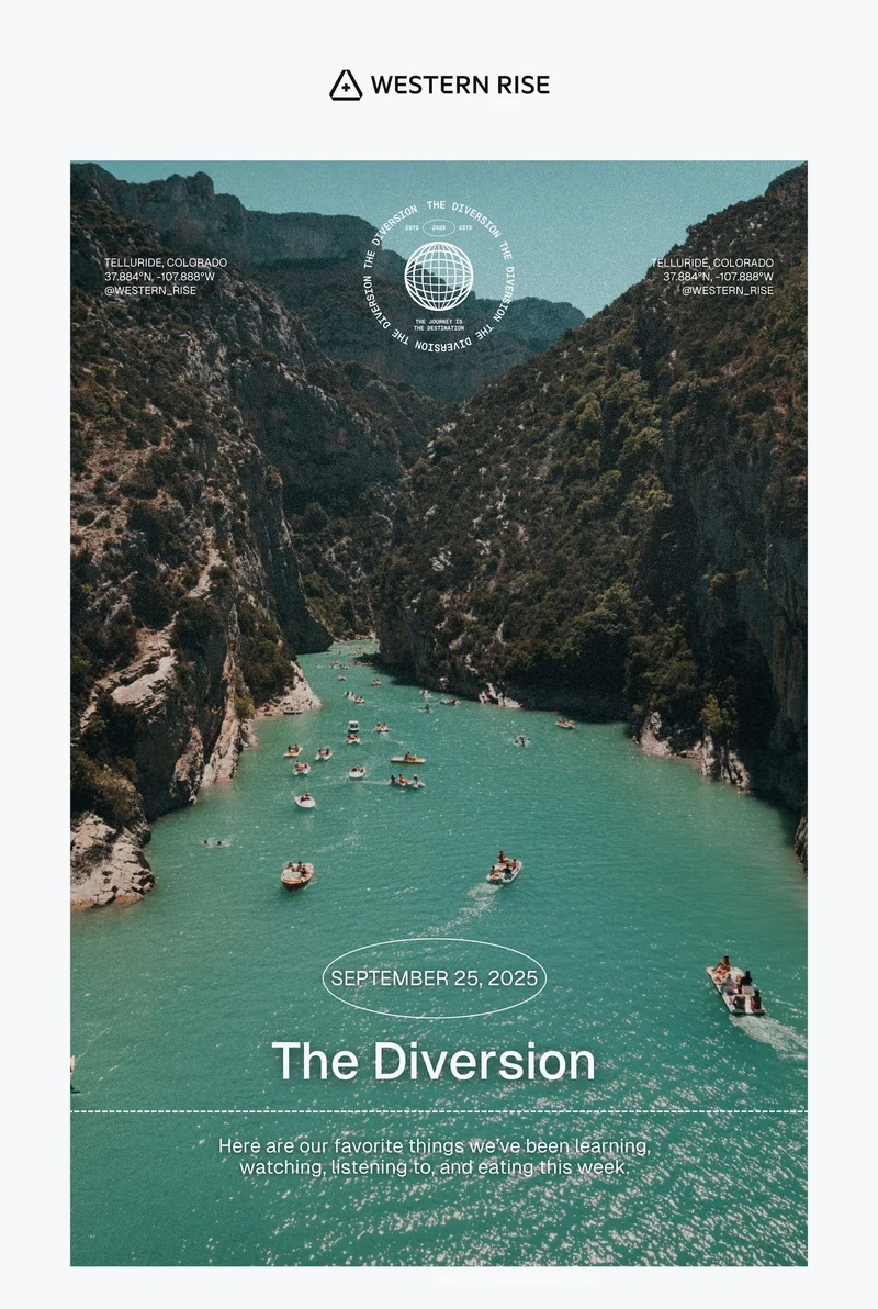 The Diversion: September 25, 2025