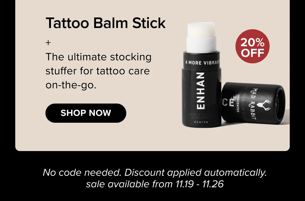 Tattoo Balm Stick [ Shop Now ]