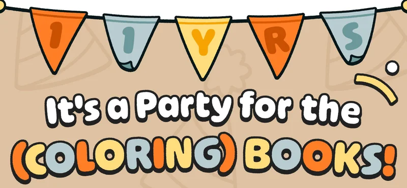 It's a Party for the (Coloring) Books!