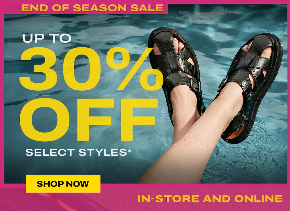 Shop our End of Season Sale
