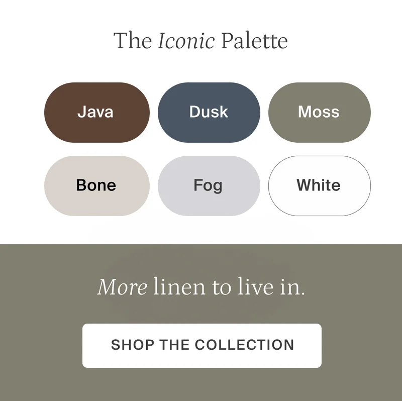 More linen to live in.