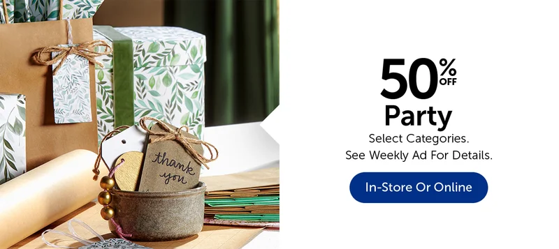 50% Off Party