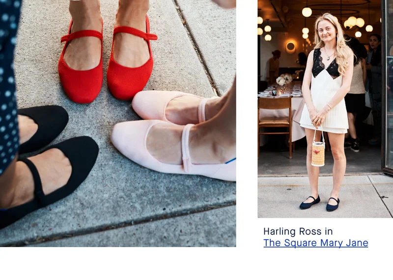 HARLING ROSS IN THE SQUARE MARY JANE