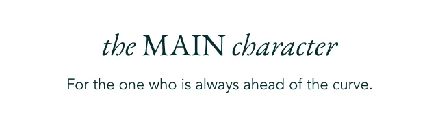 The Main Character