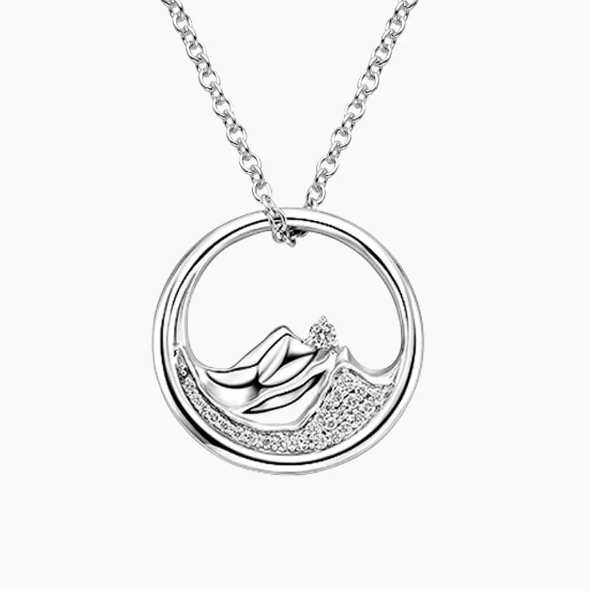 Luxe Mountain Range Diamond Pendant