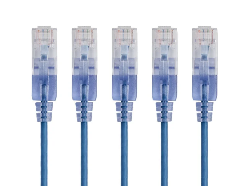 Cat6a Component Level Ethernet Cable 5-Pack