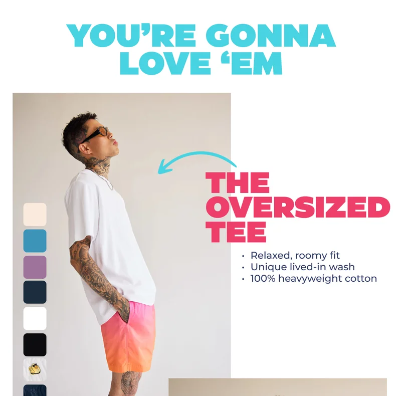 THE OVERSIZED TEE