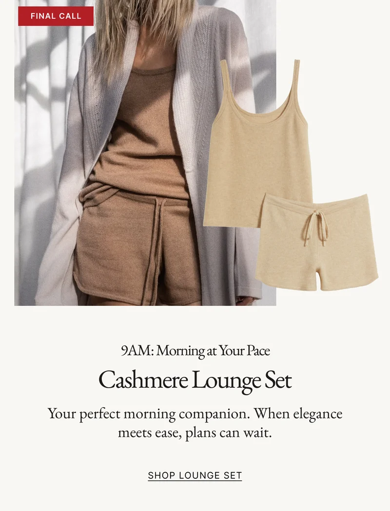 Cashmere Lounge Set