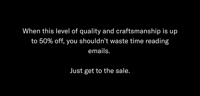 The Winter Sale-If you've had your eye on our shoes latetly-there's no better time or place to pick up a pair
