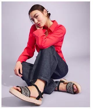 Abby Flatform Espadrille Sandal - Image