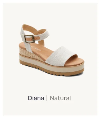 Diana Wedge Sandal - Image