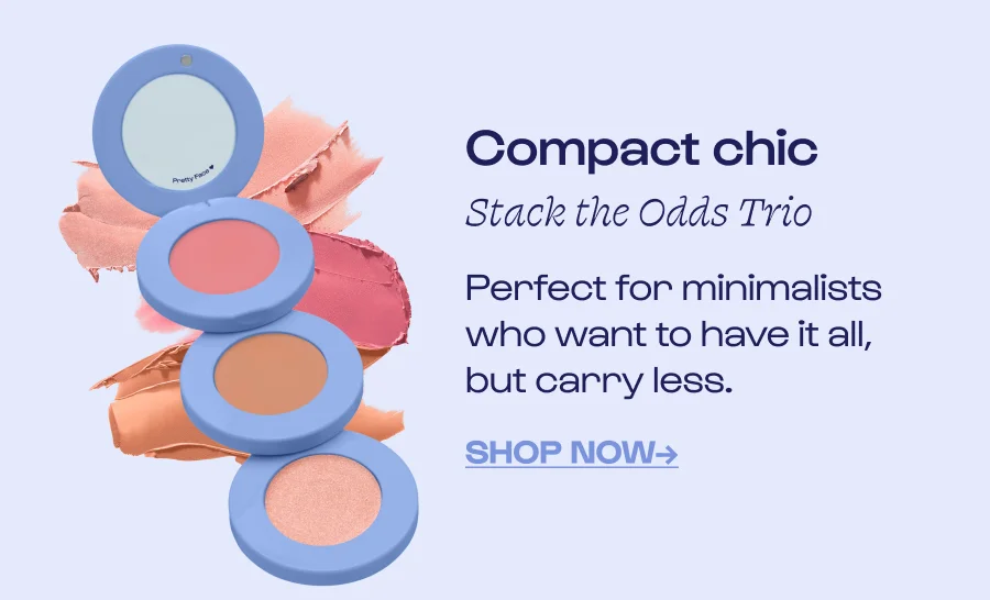 Compact chic Stack the Odds Trio Perfect for minimalists who want to have it all, but carry less.