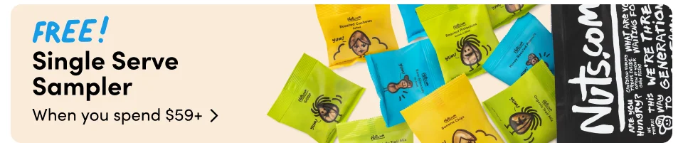 FREE! Single Serve Sampler ; when you spend $59+