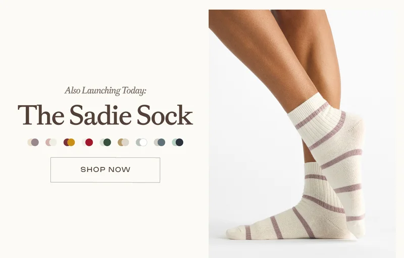 The Sadie Sock! Shop Now!