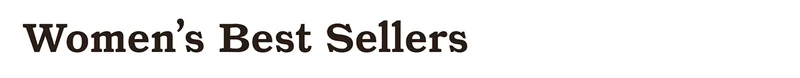 Women's Best Sellers