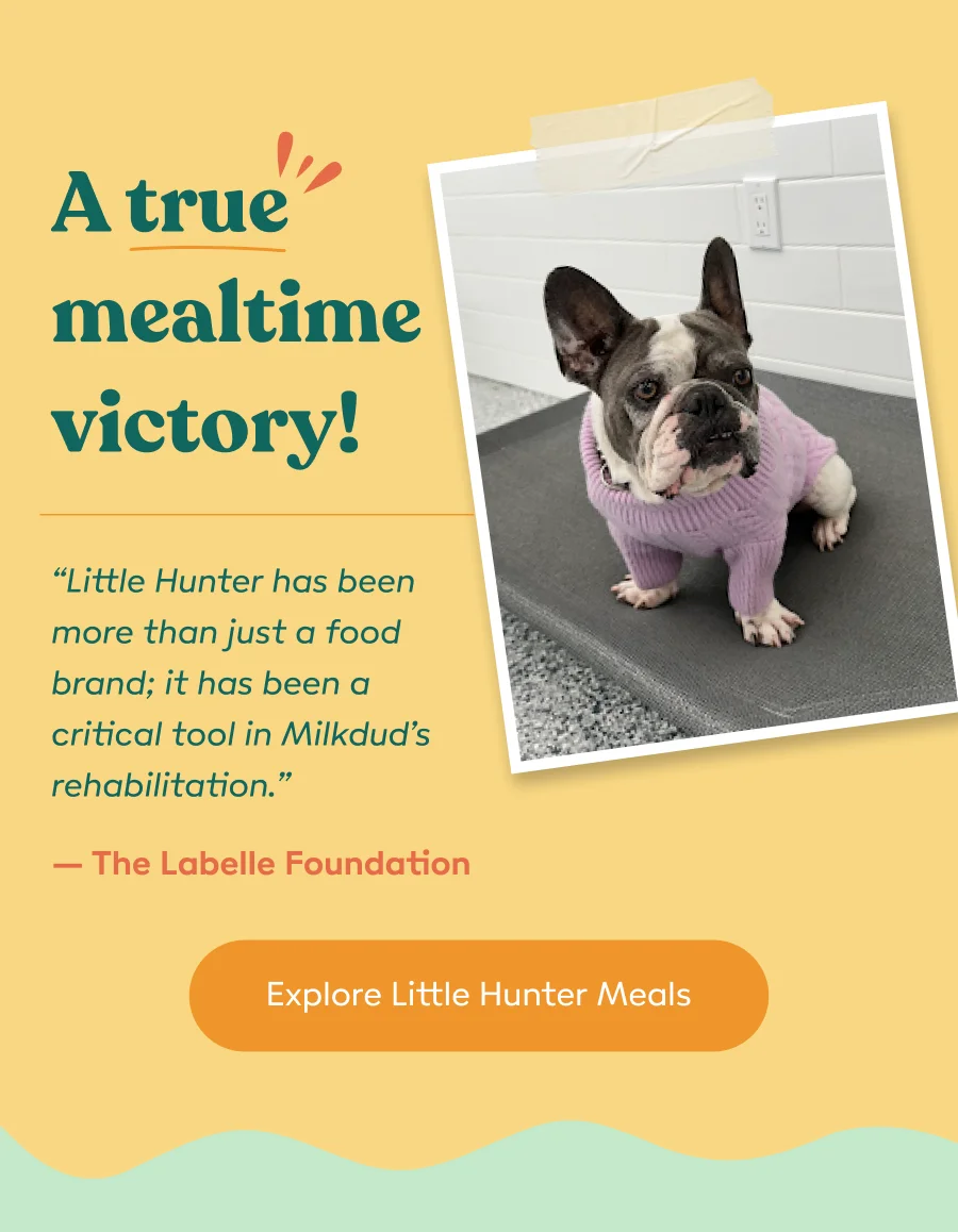 A true mealtime victory!