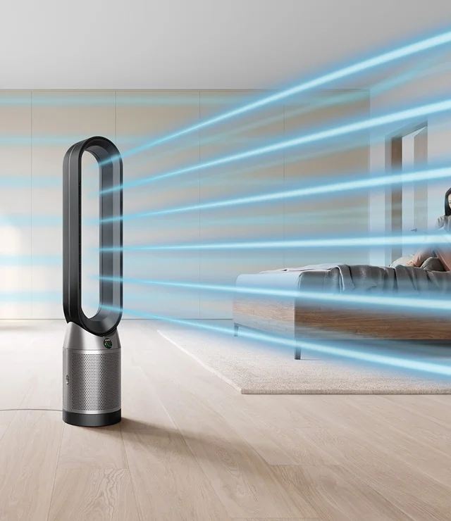 Dyson Purifier Cool Gen1 projecting purified air
