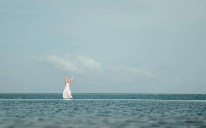 Susy Markoe leads healing and reiki experiences at the Ritz-Carlton Maldives, Fari Islands.