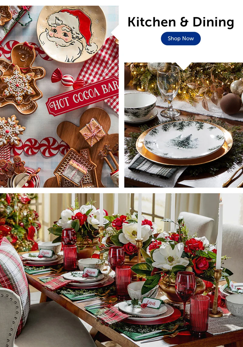 Shop Christmas Kitchen & Dining