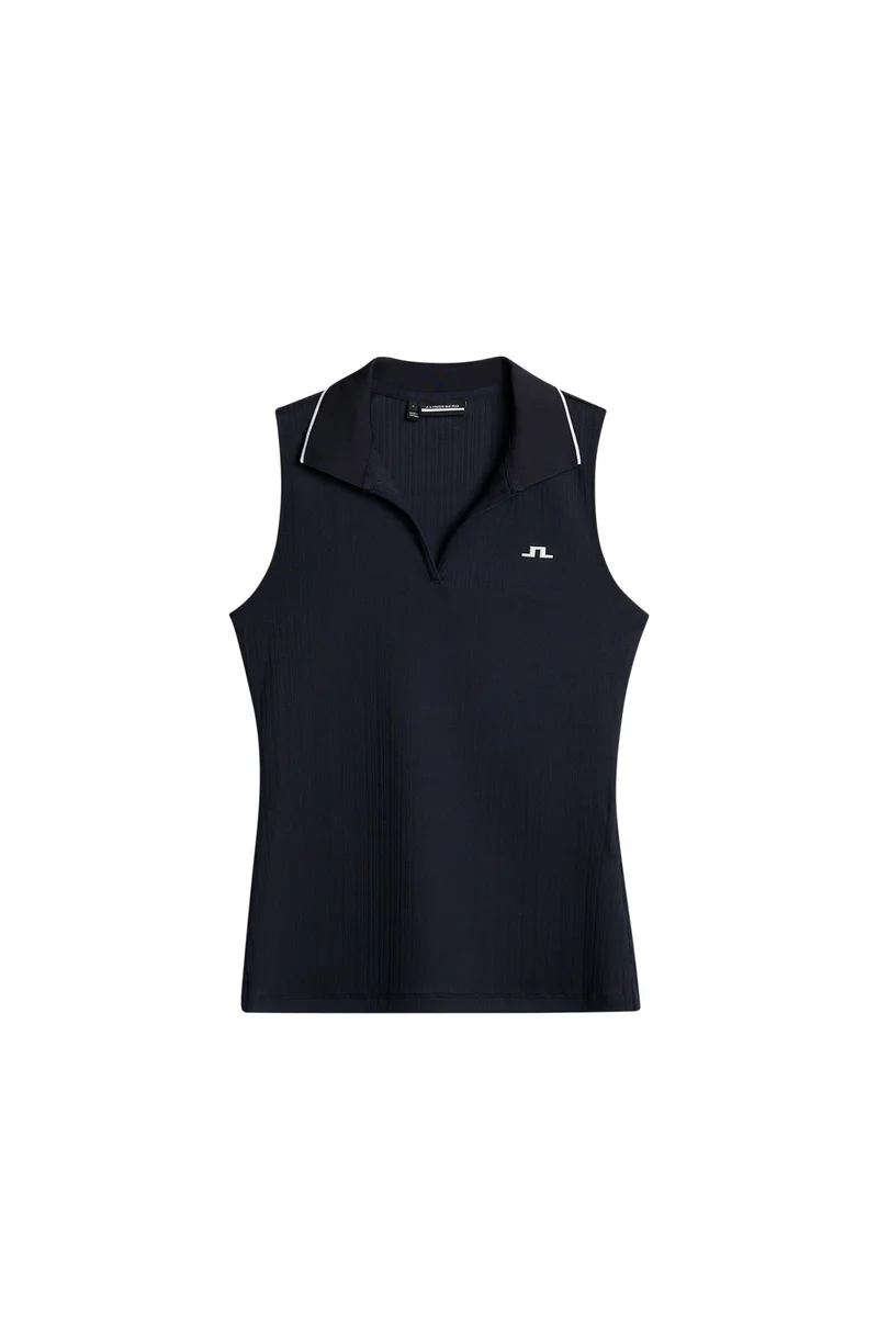 Image of Delilah Sleeveless Top / JL Navy