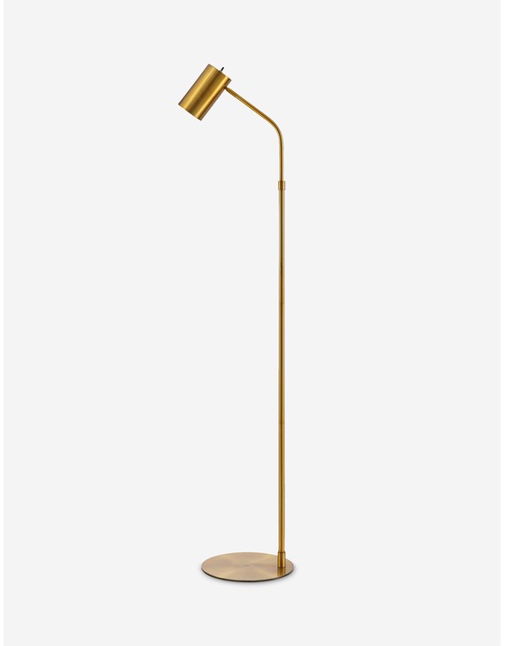 Brigman Floor Lamp-Brass