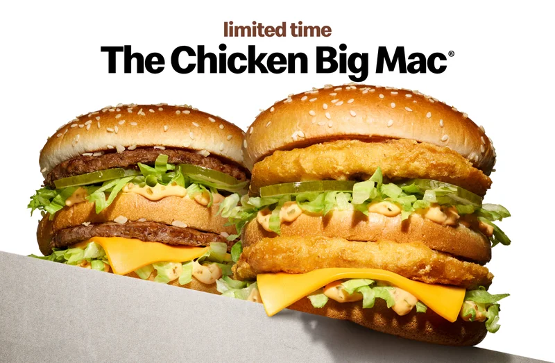 Limited time: The Chicken Big Mac.